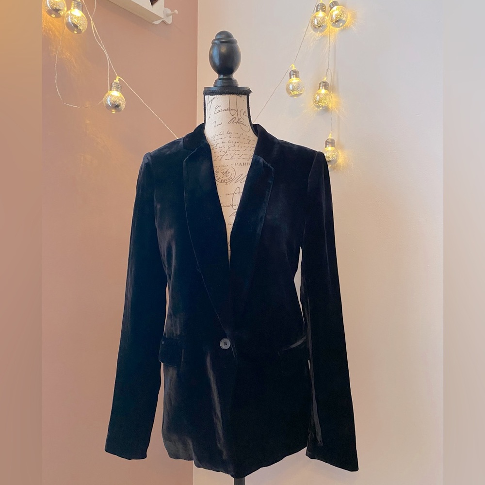 Beautiful Woman Velvet Blazer  Banana Republic Size 4